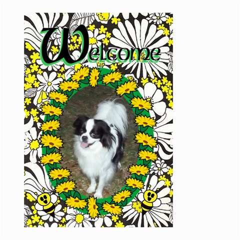 Welcome Small Garden Flag By Joy Johns Back