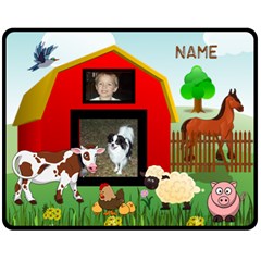 Kid s Barnyard medium blanket,#2 - 60  x 50  Fleece Blanket (Medium)