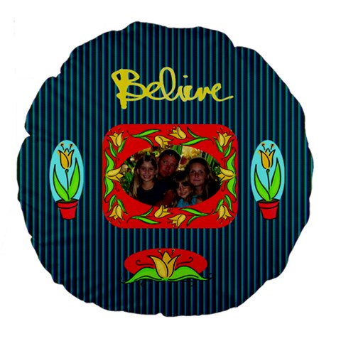 18  Believe Cushion, #3 By Joy Johns Back