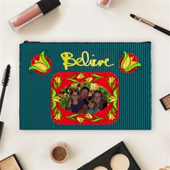 Believe Large Cosmetic Bag