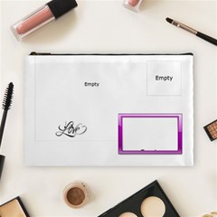 Love Song Large Cosmetic Bag