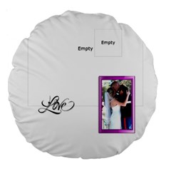 18 Love Song Cushion, #4 - Large 18 Premium Round Cushion 18 Love Song Cushion, #4 - Large 18 Premium Round Cushion