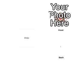 study card - Playing Cards 54 Designs (Round)