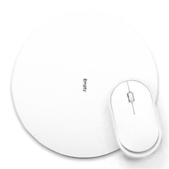 pizza - Collage Round Mousepad