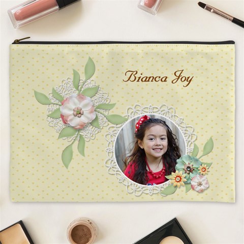 Cosmetic Bag (xxxl): Sweet Memories 7 By Jennyl Front