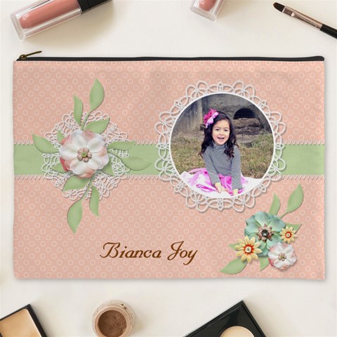 Cosmetic Bag (xxxl): Sweet Memories 8 By Jennyl Front