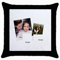 mothers day - Throw Pillow Case (Black)