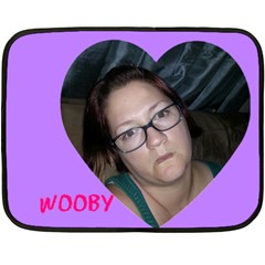 wOOBY - 35 x27  Two Sides Fleece Blanket (Mini)