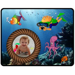 Under the Sea medium blanket #2 - 60  x 50  Fleece Blanket (Medium)