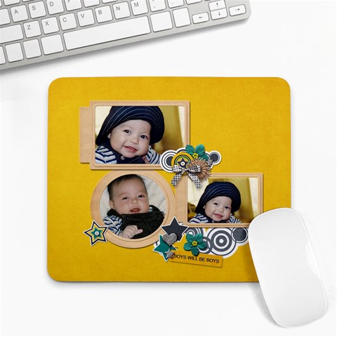 Mousepad: Boys 1 By Jennyl Front