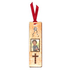 Orange Cross Bookmark Small