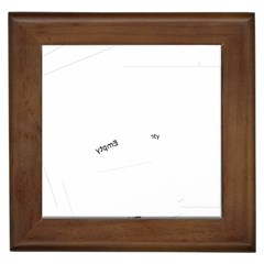 Spring Wedding Framed Tile
