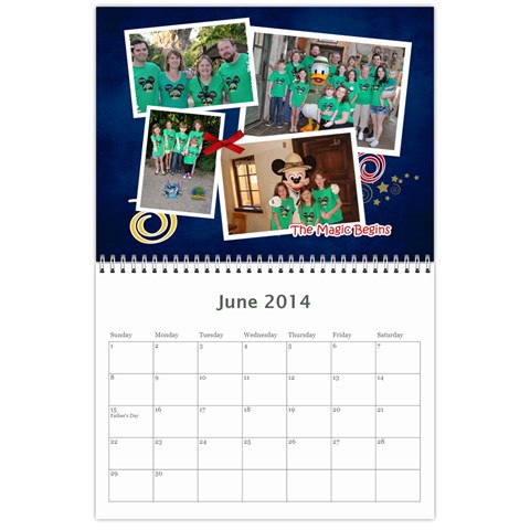 Greg Calendar By Michelle Loomis Jun 2014