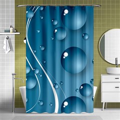 water drop - Shower Curtain 48  x 72  (Small)