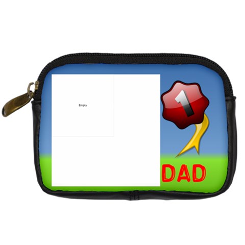 #1 Dad Digital Camera Case By Joy Johns Front