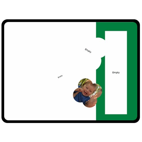 St Patrick s Day By Divad Brown 80 x60  Blanket Front