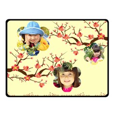 flower - 50 x 40 Fleece Blanket (Small) flower - 50 x 40 Fleece Blanket (Small)