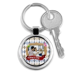 fathers day - Key Chain (Round)