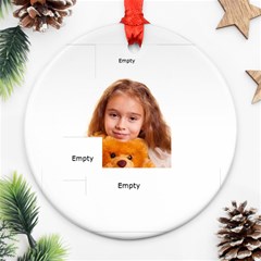 merry christmas - Ornament (Round)
