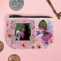 Fairy and flowers Mini Coin Purse Fairy and flowers Mini Coin Purse