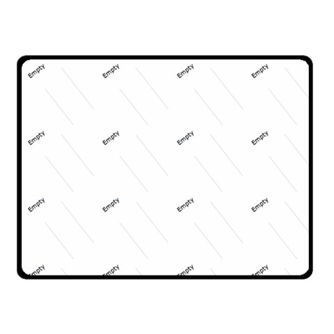 Panda By Divad Brown 50 x40  Blanket Front