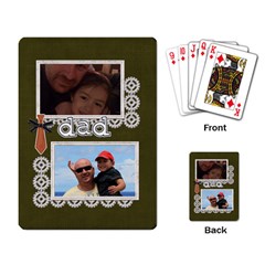 Playing Cards: Dad - Playing Cards Single Design (Rectangle) Playing Cards: Dad - Playing Cards Single Design (Rectangle)