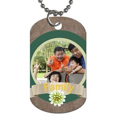 family - Dog Tag (Two Sides) family - Dog Tag (Two Sides)