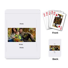 family - Playing Cards Single Design (Rectangle)