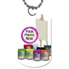 Artist Dog Tag 2 sided 1 - Dog Tag (Two Sides) Artist Dog Tag 2 sided 1 - Dog Tag (Two Sides)