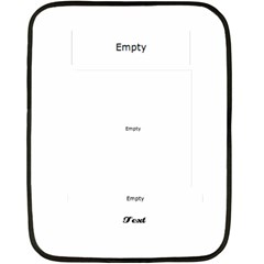 wanted - 35 x27  Two Sides Fleece Blanket (Mini)