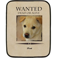 wanted - 35 x27  Fleece Blanket (Mini)