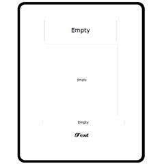 wanted - 60  x 50  Two Sides Fleece Blanket (Medium)