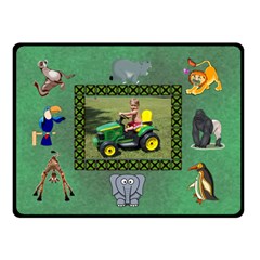 Zoo Blanket, double layer(small) - 50 x 40 Two Sides Fleece Blanket (Small) Zoo Blanket, double layer(small) - 50 x 40 Two Sides Fleece Blanket (Small)