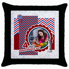 usa 4 july (5 styles) - Throw Pillow Case (Black) usa 4 july (5 styles) - Throw Pillow Case (Black)
