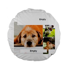 pet - Standard 15  Premium Round Cushion 