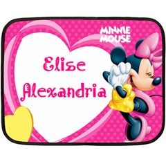Elise Alexandria - 35 x27  Fleece Blanket (Mini)