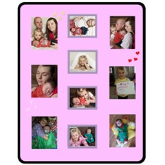 Phil Pink 1 - 60  x 50  Fleece Blanket (Medium)