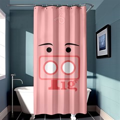 pig - Shower Curtain 36  x 72  (Stall)