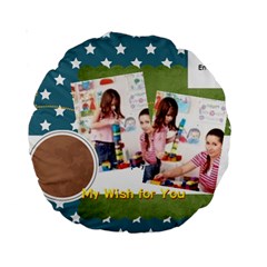 kids - Standard 15  Premium Round Cushion 