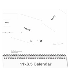 Dentist Calendar - Wall Calendar 11  x 8.5  (12-Months)
