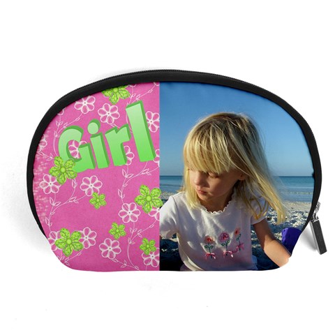 Girl Accessory Pouch (large) By Deborah Front