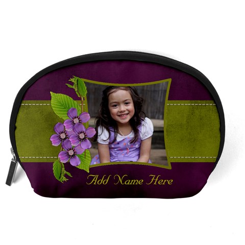 Pouch (l) : Purple Kiss By Jennyl Back