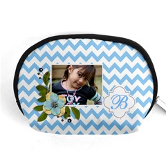 Pouch (m): Blue Chevron