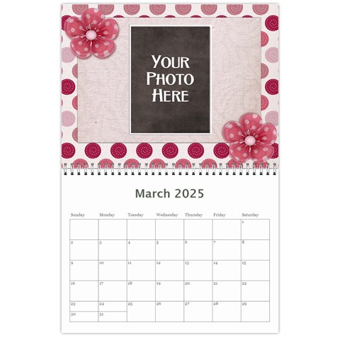 2025 Sweetie Calendar By Lisa Minor Mar 2025