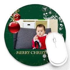 xmas - Round Mousepad