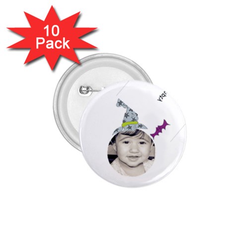 1 75 button 10 Pack By Deca Front