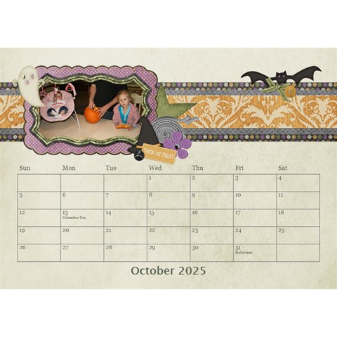 Grandma s 2025 Calendar By Sheena Oct 2025