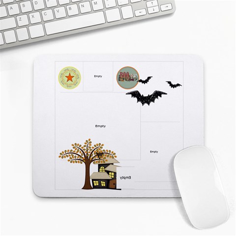 Spooky Mouse Pad By Lisa Minor Front