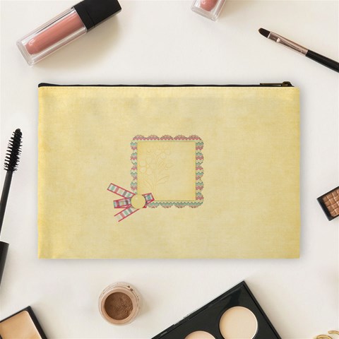 Lively Large Cosmetic Bag By Lisa Minor Back