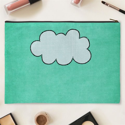 Lively Xxxl Cosmetic Bag By Lisa Minor Back
